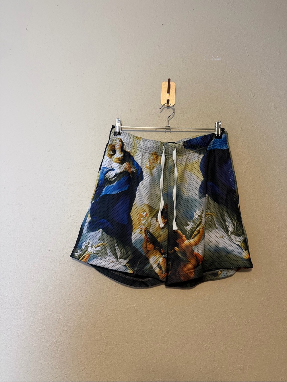 Civil Regime Angel Renaissance Mesh Shorts Size Medium